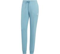 Adidas Essentials Linear French Terry Cuffed Joggers Womens Cyan 8 (XS) Female