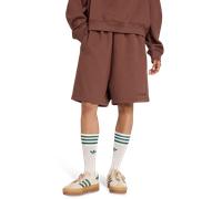 Adidas Essentials Linear Shorts Oversized Femme - Shorts, Marron - Taille 34 - Jersey de coton Brown 34