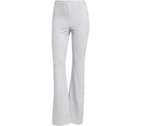 Adidas Essentials Logo Flared Leggings Womens Gris/Blanc 14 (L) Female