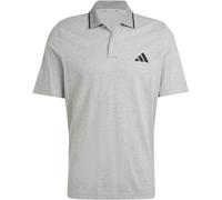 Adidas Essentials Mens Cotton 3-Stripes Polo Shirt Gris XL Male