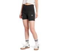 Adidas Essentials Ribbed Shorts Femme - Shorts, Noir - Taille 36 - Jersey de coton Black 36