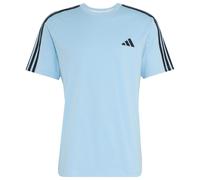 adidas - Essentials Single Jersey Left Chest Branded Tee - T-shirt - M - clear sky / black