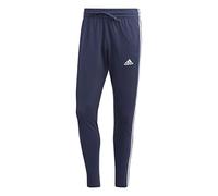 Adidas Essentials Single Jersey Tapered Open Hem 3-Stripes Pants - Pants - Joggers - Homme