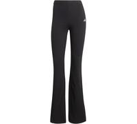 Adidas Essentials Small Logo Flared Leggings Womens Noir S (8-10) Female