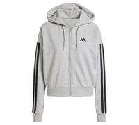 adidas Essentials Sweat à Capuche zippé en Tissu éponge 3 Bandes pour Femme