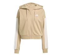 adidas Essentials Sweat à Capuche zippé en Tissu éponge 3 Bandes pour Femme
