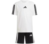 adidas Mixte enfant ESSENTIALS T-SHIRT SET, white/black, 5-6 Years