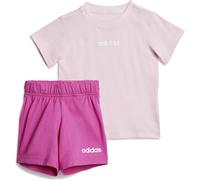Adidas Essentials Tee-Short Set Baby Rose/Blanc Lin 1-2 ans Unisex