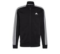 adidas Essentials Warm-Up 3-Stripes Track Jacket Veste Homme, Black/White, S