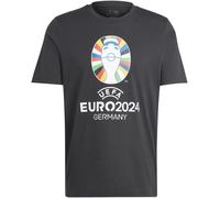 Adidas Euro 2024 Official Emblem T-Shirt Mens NOIR XL Male