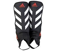 adidas Everclub Protège-tibias de football - Mixte Adulte - Noir (black/White/Solar red) - S