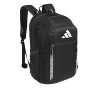 adidas Excel Backpack for Men & Women - Durable Large Athletic Laptop Bag Sac à Dos, Sangle à 3 Bandes Noir/Blanc, Taille Unique Mixte Adulte