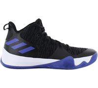 Adidas Homme Explosive Flash Chaussures de Basketball, Noir (Negbás/Azalre 000), 40 2/3 EU