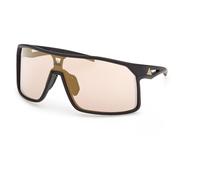 adidas eyewear - Alkator Mirror S3 - Lunettes de running - matte black / amber gold