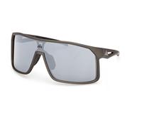 adidas eyewear - Alkator Mirror S3 - Lunettes de running - matte dark green / gun mirror