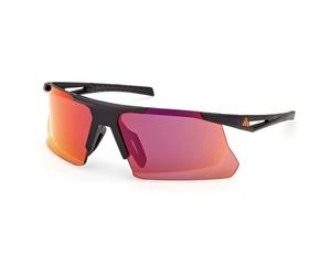 adidas eyewear - Dunamis BI Mirror S3 - Lunettes de running - matte black / red mirror