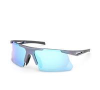 adidas eyewear - Dunamis BI Mirror S3 - Lunettes de running - matte dark green / blue mirror