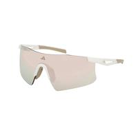 adidas eyewear - Kaphiros Mirror S2 - Lunettes de running - white / brown mirror