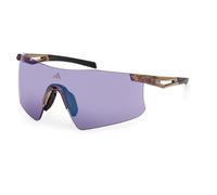 adidas eyewear - Kaphiros Mirror S3 - Lunettes de running - light brown / blue mirror