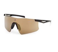adidas eyewear - Kaphiros Mirror S3 - Lunettes de running - matte black / brown mirror
