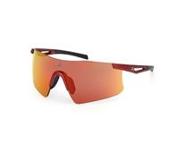 adidas eyewear - Kaphiros Mirror S3 - Lunettes de running - matte red / red mirror