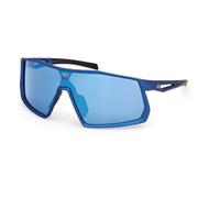 adidas eyewear - Kentro Mirror S3 - Lunettes de running - matte blue / blue mirror