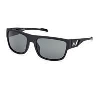 adidas eyewear - SP0082 Cat. 3 - Lunettes de soleil - matte black / green