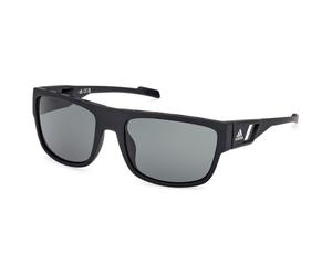 adidas eyewear - SP0082 Cat. 3 - Lunettes de soleil - matte black / green