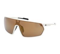 adidas eyewear - SP0088 Mirror Cat. 3 - Lunettes vélo - white / brown mirror