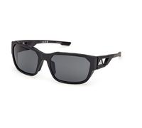 adidas eyewear - SP0092 Polarized Cat. 3 - Lunettes vélo - matte black / smoke