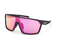 adidas eyewear - SP0108 Cat: 2 - Lunettes vélo - matte black / gradient / mirror violet