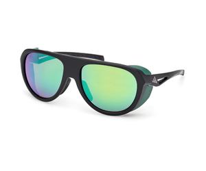 adidas eyewear - SP0110 Mirror Cat: 3 - Lunettes de soleil - matte black / green mirror