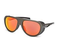 adidas eyewear - SP0110 Mirror Cat: 3 - Lunettes de soleil - matte dark green / roviex mirror