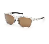 adidas eyewear - SP0118 Mirror S3 - Lunettes de running - crystal / brown mirror