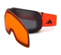 adidas eyewear - SP0120 Mirror S3 (VLT 16%) + S2 (VLT 29%) - Masque de ski - matte black / smoke mirror