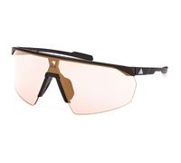 adidas eyewear - Women's SP0075 Photochromic Cat. 1-3 - Lunettes vélo - matte black / violet