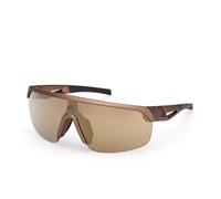 adidas eyewear - Women's SP0109 Mirror S3 - Lunettes vélo - matte dark brown / brown mirror