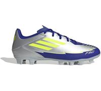 Adidas F50 Club Firm Ground Football Boots Argent/Bleu 8.5 (42.7) Male