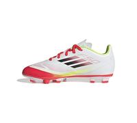 adidas F50 Club Football Boots FG/MG Kids, Basket Unisexe, FTWR White/Core Black/Solar Yellow,