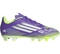 Adidas F50 Club Juniors Firm Ground Football Boots Violet/Blanc 3 (35.5) Male