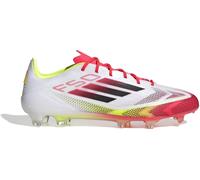 Adidas F50 Elite Adults Firm Ground Football Boots Blanc/Rouge 12 (47.3) Male