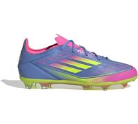 Adidas F50 Elite Childrens Firm Ground Football Boots Bleu/Citron 2 (34) Male