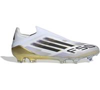 Adidas F50 Elite Laceless Adults Firm Ground Football Boots Blanc/Noir/Or 10 (44.7) Male