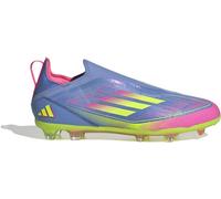 Adidas F50 Elite Laceless Fg Kids Football Boots Bleu EU 28