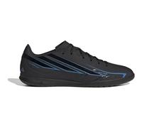 adidas Mixte F50 Hyperfast Club Indoor Football Shoes, Core Black/Core Black/Lucid Ray Blue, 43 1/3 EU