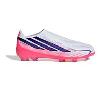 Adidas F50 Hyperfast Elite Laceless Fg Junior Football Boots Blanc EU 34 Enfants