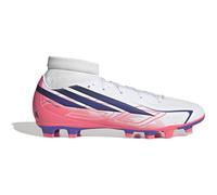adidas F50 Hyperfast Mid Club FG/MG Blanc/Bleu/Rouge 42