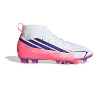 adidas F50 Hyperfast Mid Club FG/MG Jr Blanc/Bleu/Rouge 34