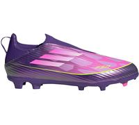 Adidas F50 Juniors League Laceless Multi-Ground Boots Violet/Jaune C10 (28) Male