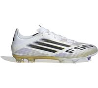 Adidas F50 League Adults Firm Ground Football Boots Blanc/Noir/Or 10 (44.7) Male